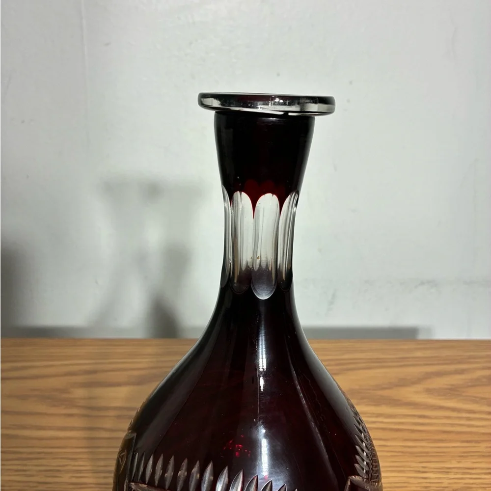 Vintage decanter without